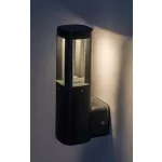 Rábalux 77033 Kalisz Kültéri lámpa Kültéri fali lámpa antracit, fehér LED 7, meleg fehér (2700-3000K), IP54