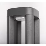 Rábalux 77033 Kalisz Kültéri lámpa Kültéri fali lámpa antracit, fehér LED 7, meleg fehér (2700-3000K), IP54