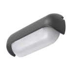 Rábalux 77041 Hulst Kültéri lámpa Kültéri fali lámpa antracit, fehér LED 13, meleg fehér (2700-3000K), IP65