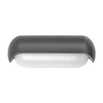 Rábalux 77041 Hulst Kültéri lámpa Kültéri fali lámpa antracit, fehér LED 13, meleg fehér (2700-3000K), IP65