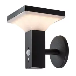   Rábalux 77044 Geleen Kültéri lámpa Napelemes lámpa fekete, fehér LED 4, meleg fehér (2700-3000K), IP44
