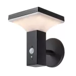 Rábalux 77044 Geleen Kültéri lámpa Napelemes lámpa fekete, fehér LED 4, meleg fehér (2700-3000K), IP44
