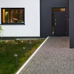 Rábalux 77045 Geleen Kültéri lámpa Napelemes lámpa fekete, fehér LED 4, meleg fehér (2700-3000K), IP44