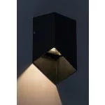 Rábalux 77049 Tilburg Kültéri lámpa Kültéri fali lámpa antracit, átlátszó LED 5, meleg fehér (2700-3000K), IP54