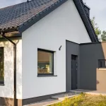Rábalux 77051 Ognon Kültéri lámpa Kültéri fali lámpa antracit, fehér LED 8, meleg fehér (2700-3000K), IP54