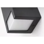 Rábalux 77054 Cernon Kültéri lámpa Kültéri fali lámpa fekete, fehér GU10 1x MAX 7, IP44