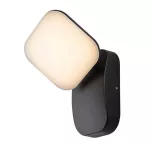 Rábalux 77057 Odiel Kültéri lámpa Kültéri fali lámpa fekete, fehér LED 12, meleg fehér (2700-3000K), IP44