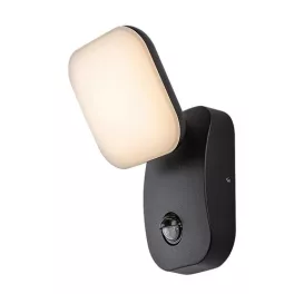   Rábalux 77058 Odiel Kültéri lámpa Kültéri fali lámpa fekete, fehér LED 12, meleg fehér (2700-3000K), IP44