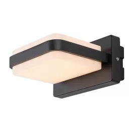   Rábalux 77061 Gendt Kültéri lámpa Kültéri fali lámpa fekete, fehér LED 12, meleg fehér (2700-3000K), IP44