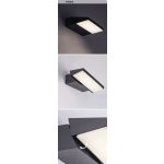 Rábalux 77064 Senica Kültéri lámpa Kültéri fali lámpa fekete, fehér LED 13, természetes fehér (3500-5000 K), IP65