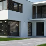Rábalux 77075 Mataro Kültéri lámpa Kültéri fali lámpa fekete, fehér LED 10, természetes fehér (3500-5000 K), IP54