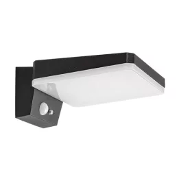   Rábalux 77078 Lasset Kültéri lámpa Napelemes lámpa fekete, fehér LED 4,4, természetes fehér (3500-5000 K), IP54