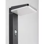 Rábalux 77079 Lasset Kültéri lámpa Napelemes lámpa fekete, fehér LED 4,4, természetes fehér (3500-5000 K), IP54