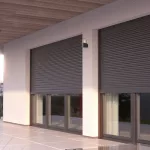 Rábalux 77080 Loanda Kültéri lámpa Kültéri fali lámpa fekete, füstszínű E27 1x MAX 60, IP54