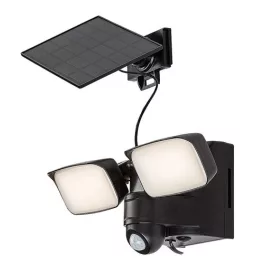   Rábalux 77091 Leszno Kültéri lámpa Napelemes lámpa fekete, fehér LED 10, természetes fehér (3500-5000 K), IP54