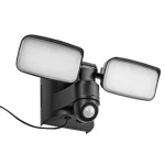Rábalux 77091 Leszno Kültéri lámpa Napelemes lámpa fekete, fehér LED 10, természetes fehér (3500-5000 K), IP54