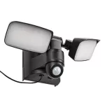 Rábalux 77091 Leszno Kültéri lámpa Napelemes lámpa fekete, fehér LED 10, természetes fehér (3500-5000 K), IP54