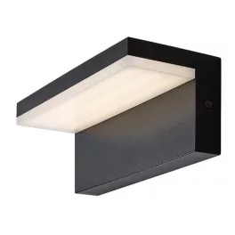   Rábalux 77092 Zaragoza Kültéri lámpa Kültéri fali lámpa fekete, fehér LED 10, természetes fehér (3500-5000 K), IP54