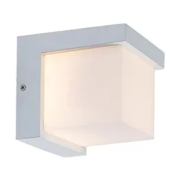   Rábalux 77096 Andelle Kültéri lámpa Kültéri fali lámpa fehér, fehér LED 10, meleg fehér (2700-3000K), IP54