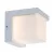 Rábalux 77096 Andelle Kültéri lámpa Kültéri fali lámpa fehér, fehér LED 10, meleg fehér (2700-3000K), IP54