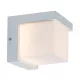 Rábalux 77096 Andelle Kültéri lámpa Kültéri fali lámpa fehér, fehér LED 10, meleg fehér (2700-3000K), IP54