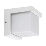 Rábalux 77096 Andelle Kültéri lámpa Kültéri fali lámpa fehér, fehér LED 10, meleg fehér (2700-3000K), IP54