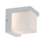 Rábalux 77096 Andelle Kültéri lámpa Kültéri fali lámpa fehér, fehér LED 10, meleg fehér (2700-3000K), IP54