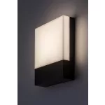 Rábalux 77097 Gimone Kültéri lámpa Kültéri fali lámpa fekete, fehér LED 10, természetes fehér (3500-5000 K), IP44