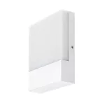 Rábalux 77098 Gimone Kültéri lámpa Kültéri fali lámpa fehér, fehér LED 10, természetes fehér (3500-5000 K), IP44