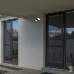 Rábalux 77101 Telde Kültéri lámpa Kültéri fali lámpa antracit, átlátszó LED 14, meleg fehér (2700-3000K), IP54