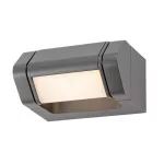 Rábalux 77103 Medna Kültéri lámpa Kültéri fali lámpa antracit, fehér LED 8, meleg fehér (2700-3000K), IP54