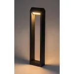 Rábalux 77104 Medna Kültéri lámpa Kültéri állólámpa antracit, fehér LED 8, meleg fehér (2700-3000K), IP54