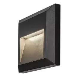   Rábalux 77105 Trento Kültéri lámpa Kültéri fali lámpa antracit, átlátszó LED 4, természetes fehér (3500-5000 K), IP65