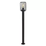 Rábalux 77108 Tarpa Kültéri lámpa, Kültéri állólámpa, fekete-átlátszó E27E27 1x MAX 40, IP44
