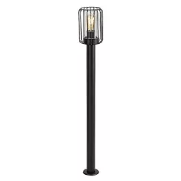   Rábalux 77108 Tarpa Kültéri lámpa, Kültéri állólámpa, fekete-átlátszó E27E27 1x MAX 40, IP44