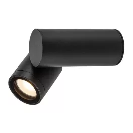   Rábalux 77110 Enol Kültéri lámpa, Kültéri fali lámpa, fekete-átlátszó GU10GU10 1x MAX 35, IP44