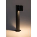 Rábalux 77112 Enol Kültéri lámpa, Kültéri állólámpa, fekete-átlátszó GU10GU10 1x MAX 35, IP44