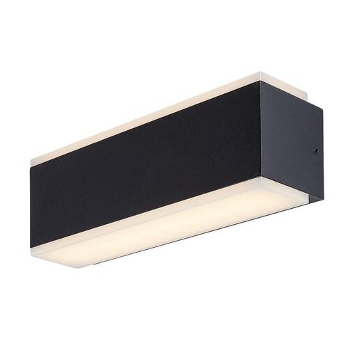 Rábalux 77114 Mataro Kültéri lámpa, Kültéri fali lámpa, fekete-fehér LED 12, IP54