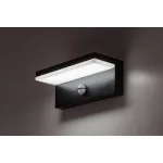 Rábalux 77115 Zaragoza Kültéri lámpa, Kültéri fali lámpa, fekete-fehér LED 9, IP54