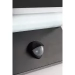 Rábalux 77115 Zaragoza Kültéri lámpa, Kültéri fali lámpa, fekete-fehér LED 9, IP54