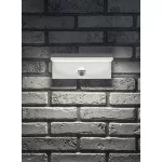 Rábalux 77116 Zaragoza Kültéri lámpa, Kültéri fali lámpa, fehér-fehér LED 9, IP54