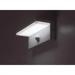 Rábalux 77116 Zaragoza Kültéri lámpa, Kültéri fali lámpa, fehér-fehér LED 9, IP54