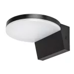 Rábalux 77117 Batida Kültéri lámpa, Kültéri fali lámpa, fekete-fehér LED 9, IP54