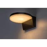 Rábalux 77117 Batida Kültéri lámpa, Kültéri fali lámpa, fekete-fehér LED 9, IP54