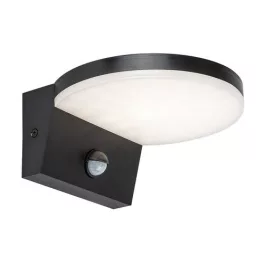   Rábalux 77119 Batida Kültéri lámpa, Kültéri fali lámpa, fekete-fehér LED 9, IP54