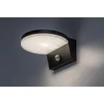 Rábalux 77119 Batida Kültéri lámpa, Kültéri fali lámpa, fekete-fehér LED 9, IP54