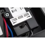 Rábalux 77119 Batida Kültéri lámpa, Kültéri fali lámpa, fekete-fehér LED 9, IP54