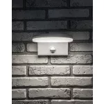 Rábalux 77120 Batida Kültéri lámpa, Kültéri fali lámpa, fehér-fehér LED 9, IP54