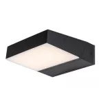 Rábalux 77121 Laxa Kültéri lámpa, Kültéri fali lámpa, fekete-fehér LED 14, IP54