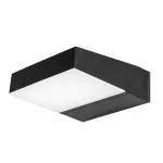 Rábalux 77121 Laxa Kültéri lámpa, Kültéri fali lámpa, fekete-fehér LED 14, IP54